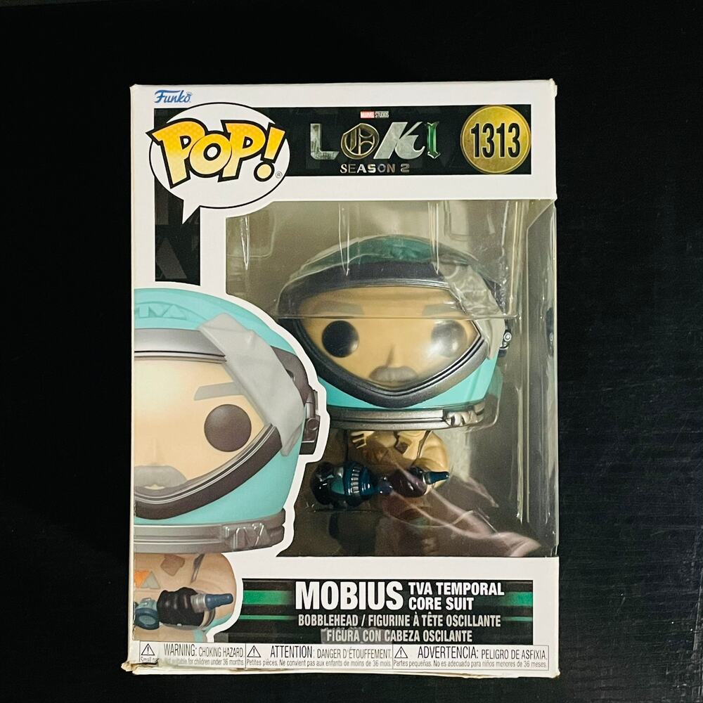 Funko Pop Loki Season 2 Mobius TVA Temporal Core Suit Figure #1313 New